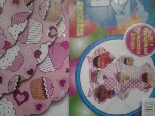 Cardboard cupcake stand, Was  R45 now R25