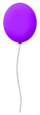 Helium quality balloon 10 in pack  - round 5 inch  when not inflated)