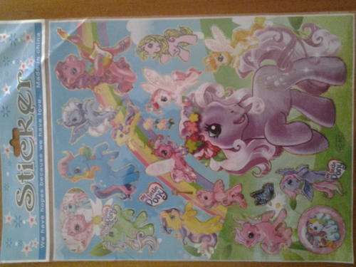 My Little Pony sticker sheet