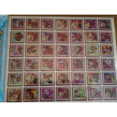 The Incredibles sticker sheet