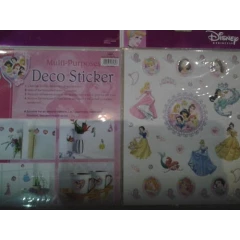 Princess decorative sticker sheet