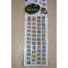 Mickey and Minnie mouse puffy sticker sheet