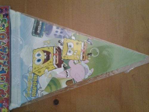 Spongebob kids party banner