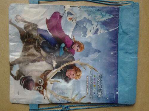 Frozen stringbag 35x28cm