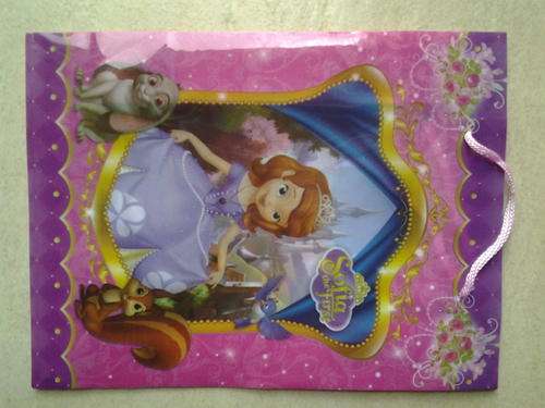 Sofia the First giftbag, 18x26cm