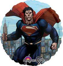 43cm Superman kids party Foil Balloon xl