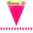 Party banner flags - dark pink