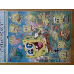 Spongebob sticker sheet