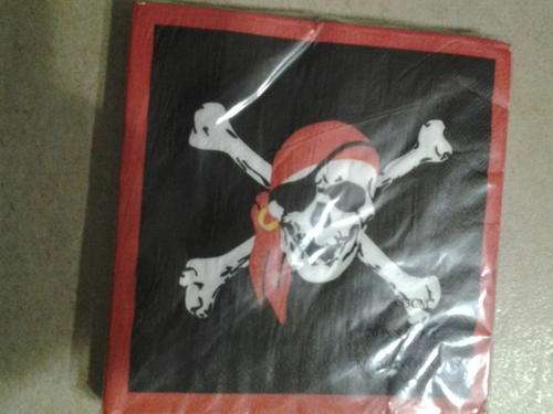 Pirate serviettes