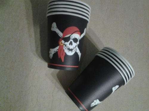 Pirate paper cups 10, was R16 now R10