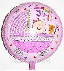 Baby foil balloon girl, was R25 now R20