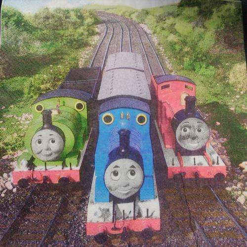 Thomas kids party paper serviettes (20)