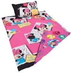 Minnie mouse snap shot duvet cover set,  single, was R300 now R170