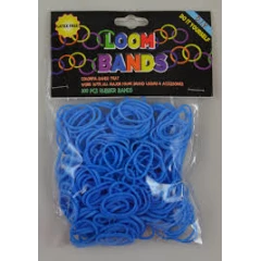 Rainbow loombands, 200 per packet