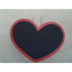 Small heart chalk board with peg, 7x9cm, was R9 now R4.5