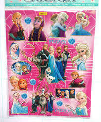 Frozen sticker sheet