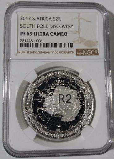 2012 R2 South Pole Discovery PF69 Ultra Cameo