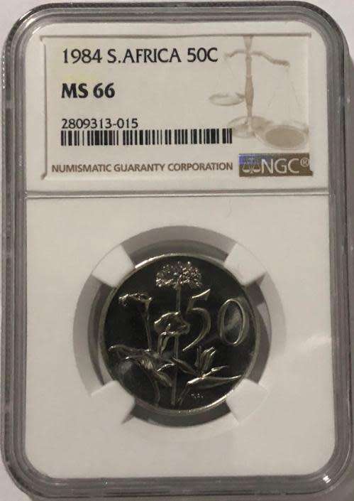 1984 50 Cent MS66 NGC 2809313-015