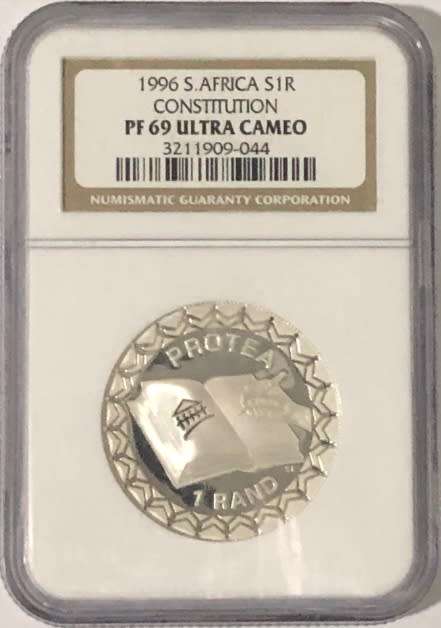 1996 R1 Constitution PF69 Ultra Cameo NGC 321909-044