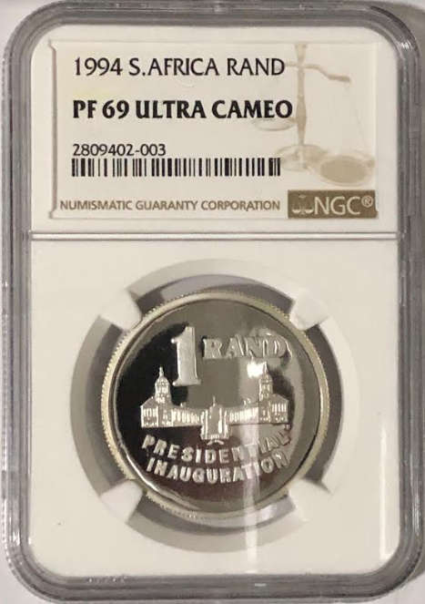 1994 Silver R1 Presidential Inauguration PF69 Ultra Cameo NGC 2809402-003