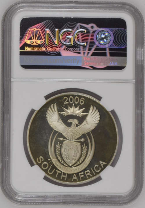 2006 20C Silver 1oz Black-Backed Jackal PF68 Ultra Cameo NGC 2833526-016