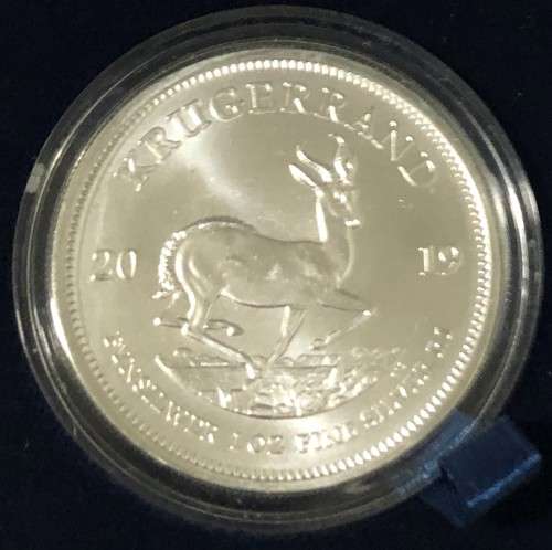 2019 Silver Kruger Rand - UNC