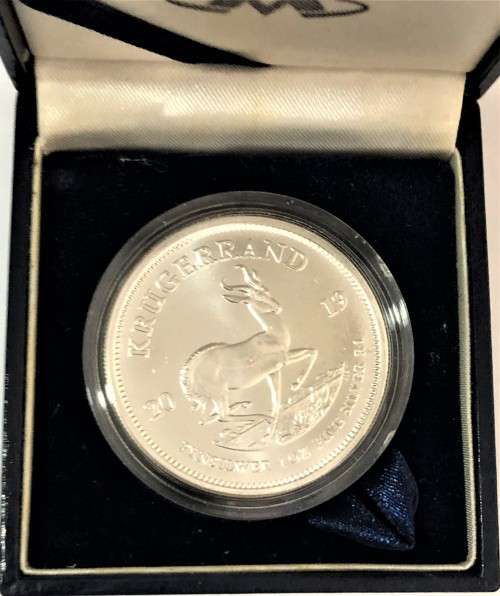 2019 Silver Brilliant Uncirculated 1oz Krugerrand