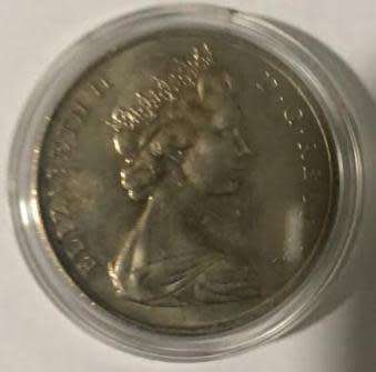 1967 1 CROWN CIBRALTAR - QUEEN ELIZABETH II