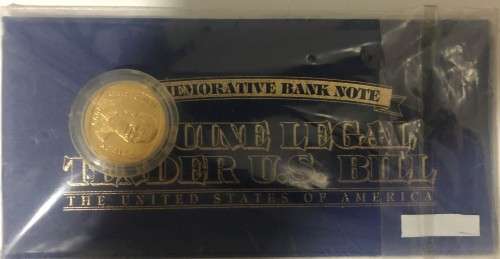 Mandela featured Mandela 2 Dolars with Guilded Mandela 2000 Guilded Proof Coin