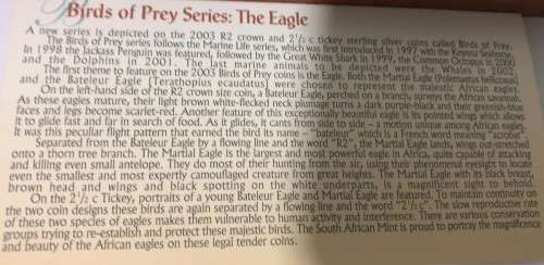 2003 Birds of PreySeries - Egles and 1/2 cent with Charm Set