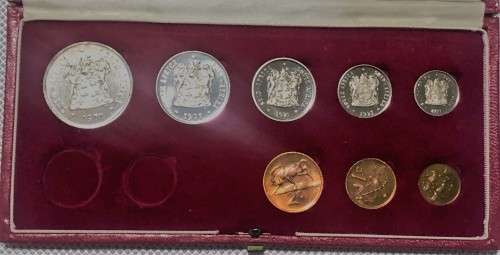 1971 Proof Set, with Silver R1
