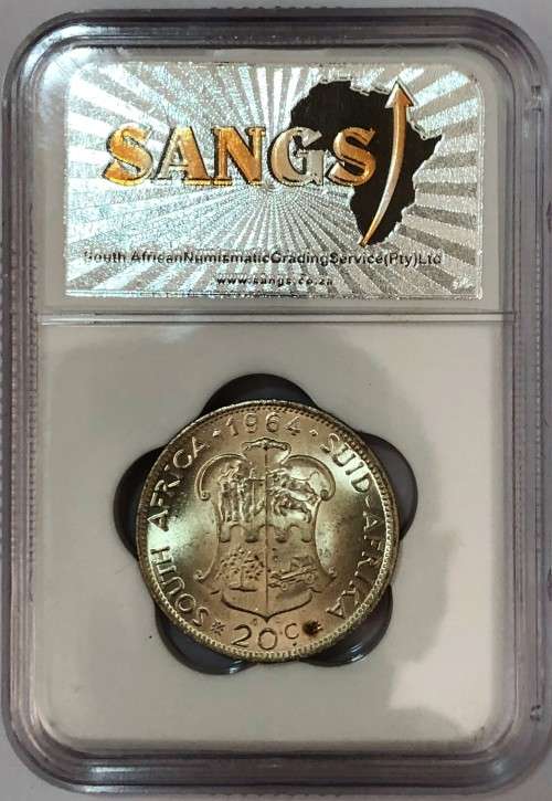 1964 Silver 20c MS63