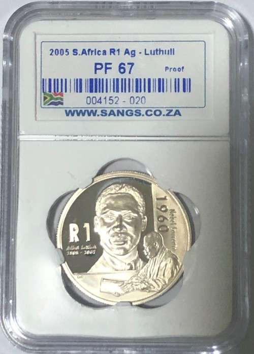 2005 R1 Chief Albert Luthuli( Awarded the Nobel Peace Prize) PF67