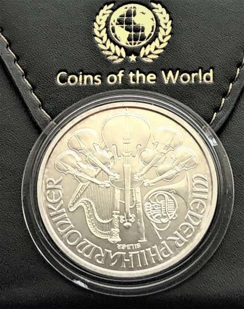 2018 1oz Silver Austria Philharmonic Bullion Coin
