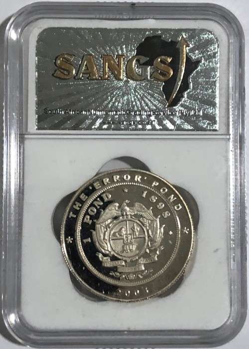 2003 The Silver 1898 Error Comemorrative Pond PF66