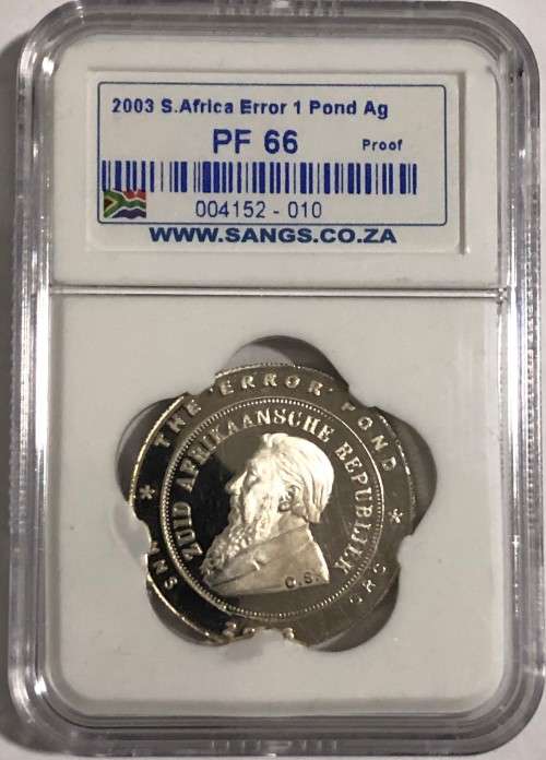 2003 The Silver 1898 Error Comemorrative Pond PF66