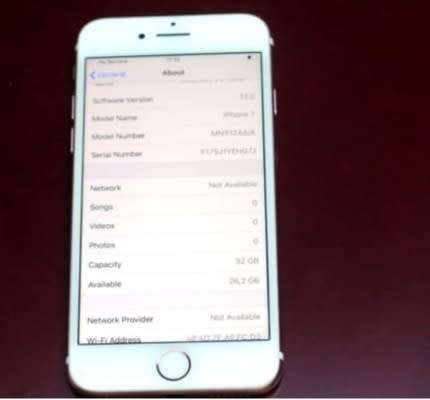 IPHONE 7 | 32GB | ROSE GOLD