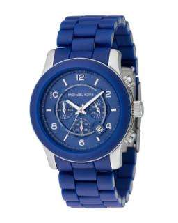MICHAEL KORS - Blue silicone