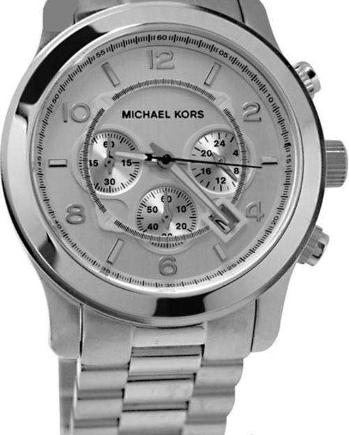 MICHAEL KORS - SILVER LARGE FACE