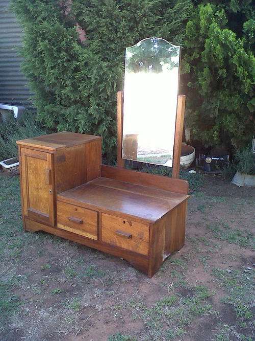 VINTAGE SPIEELKAS MET DIEP LAAIE