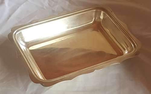 Beautiful Silver Plated Condiment Dish