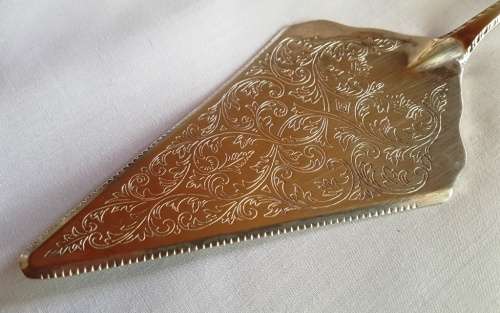 Stunningly Beautiful Silver Cake/Pie Server