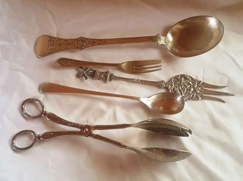 Lot of Vintage Silver Plated Pieces - One bid for All