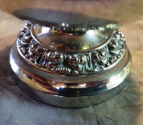 Stunningly Beautiful SIlver Plated Bon-Bon Bowl