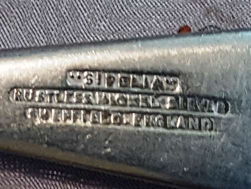 Superb Antique Sipelia Fish Knife Set from Sheffield in England