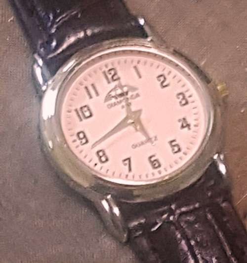 Gorgeous DIAMANDA AIM Ladies Watch with Faux Leather Strap