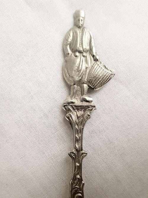 TEASPOON SET - Windmill and Harvester - ONE BID FOR BOTH!!!