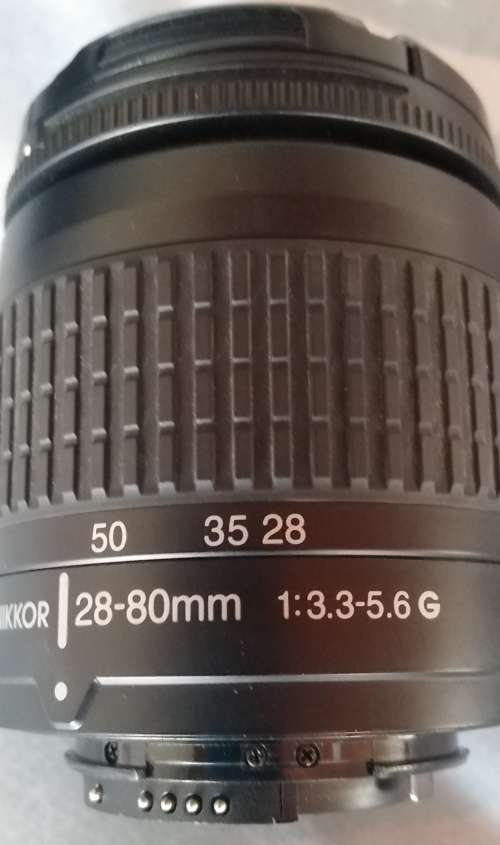 Nikon AF Nikkor 28-80mm 1: 3.3-5.6G Lens