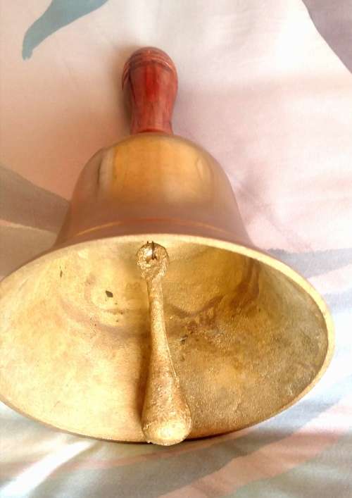 Brass School Hand Bell
