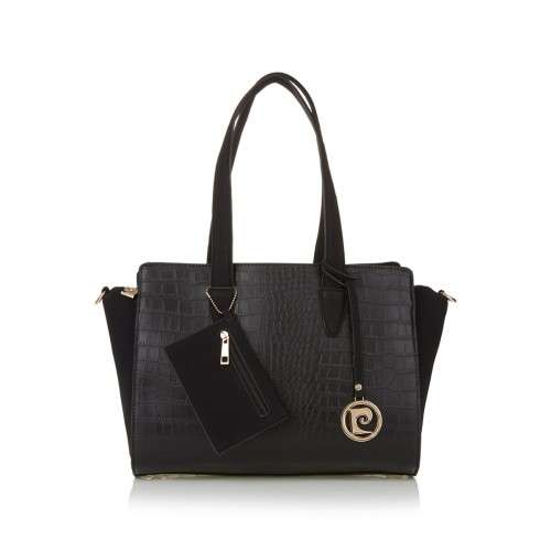 Pierre Cardin Trapeze Crocodile Bag